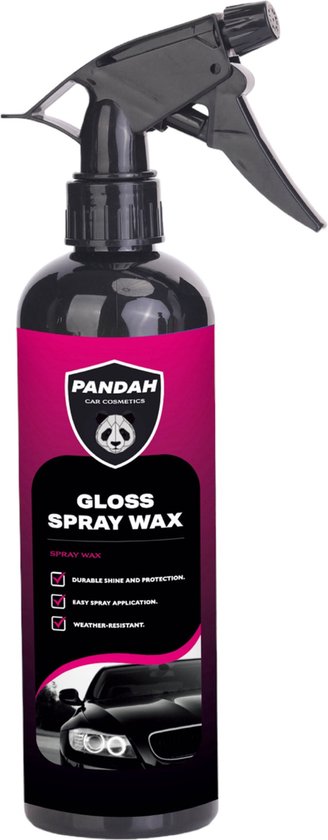 PANDAH Spray Wax - 500ml | Ceramic Protect | Exterieur Auto Wax | Showroom Shine
