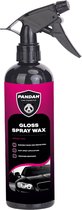 PANDAH® Spray Cire - Voiture - Résultat Brillant - 500ml - Chiffon Microfibre