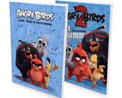 Angry Birds Spelletjesboek Pakket (4 verschillende boekjes) | Speelgoed voor kinderen jongens meisjes | Stripboek, Speelboek, Spelen, Kinderboek, Vakantieboek, Kleuren, Spelboek - Schoencadeautjes Sinterklaas - Sinterklaas voor grote kinderen