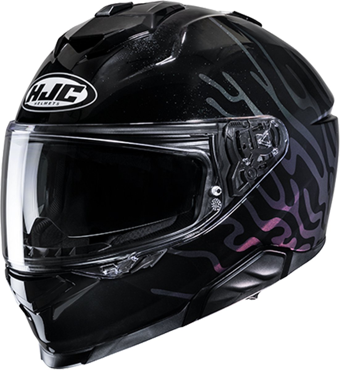 HJC I71 Celos Black Grey M - Maat M - Helm