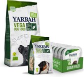 Yarrah biologisch hondenvoer - Vegetarisch hondenvoer pakket - Hondenbrokken - Paté - Snack