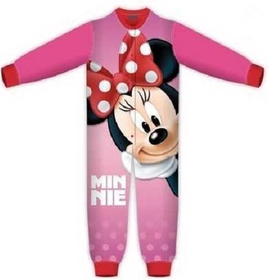 Minnie Mouse onesie - maat 116 - Disney pyama huispak
