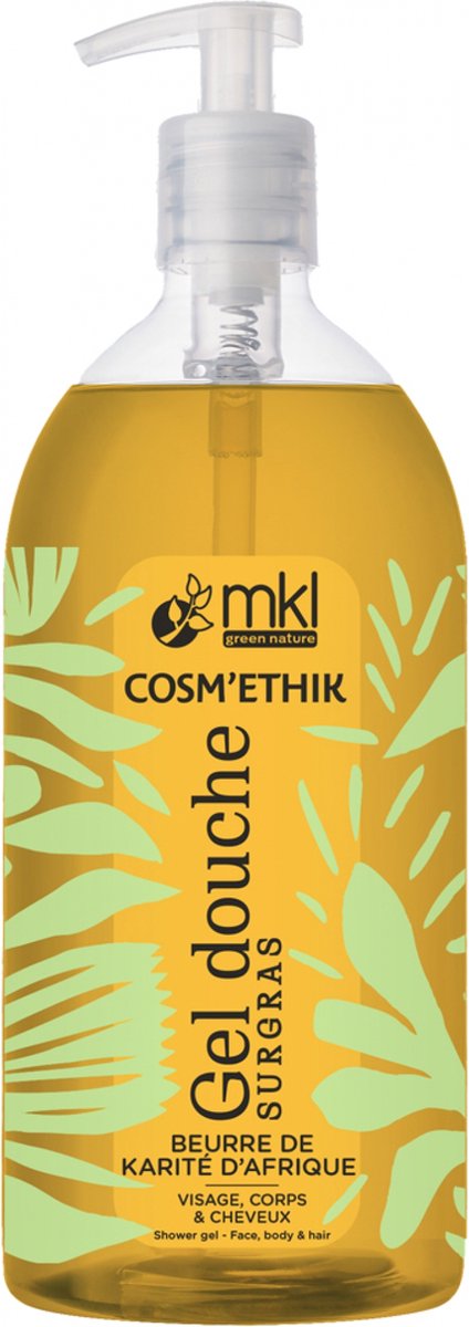MKL Green Nature Cosm'Ethik Afrikaanse Sheaboter Douche Shampoo 1 L