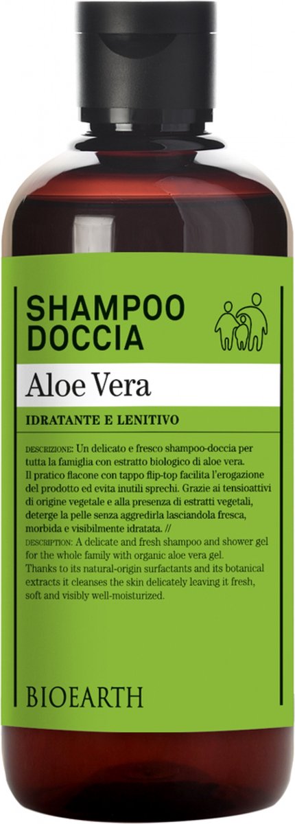 Bioearth Family Shower Shampoo met Aloë Vera 500 ml
