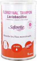 Saforelle Florgynal Tampon Compact 9 Mini