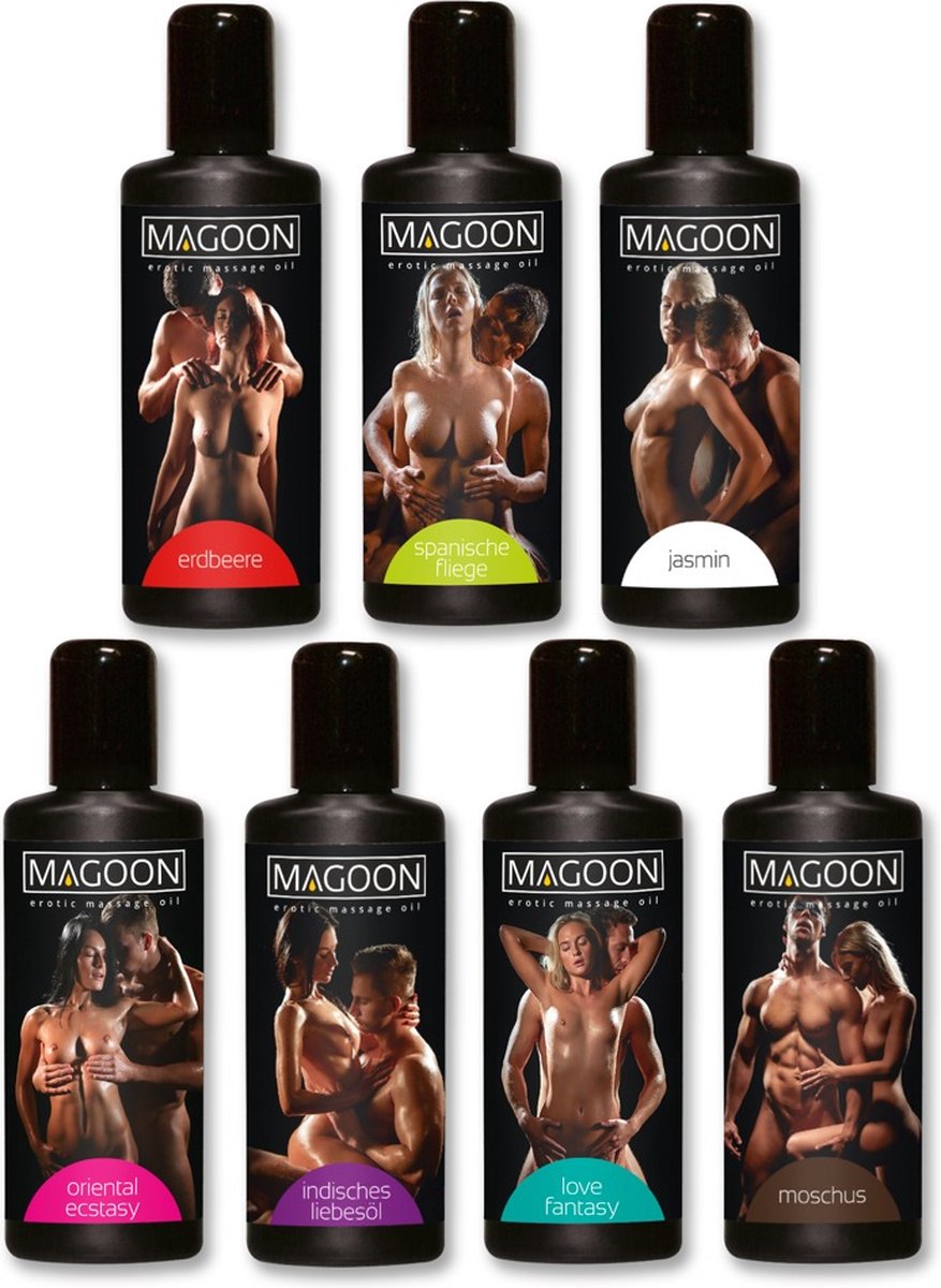 Goedkoopste Best of Magoon Erotische massagepakket massageolie geschenk opwindend