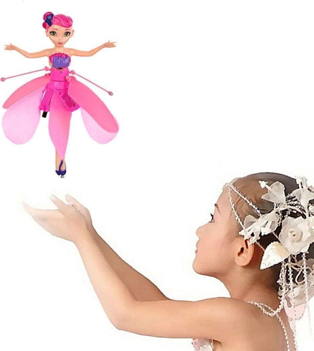 Voorzien bijlage rustig aan Vliegende fee - Interactief speelgoed - Vliegende pop - Educatief speelgoed  - Magie -... | bol.com