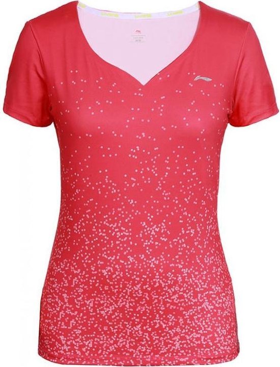 Li-Ning Marit shirt dames koraal | bol.com