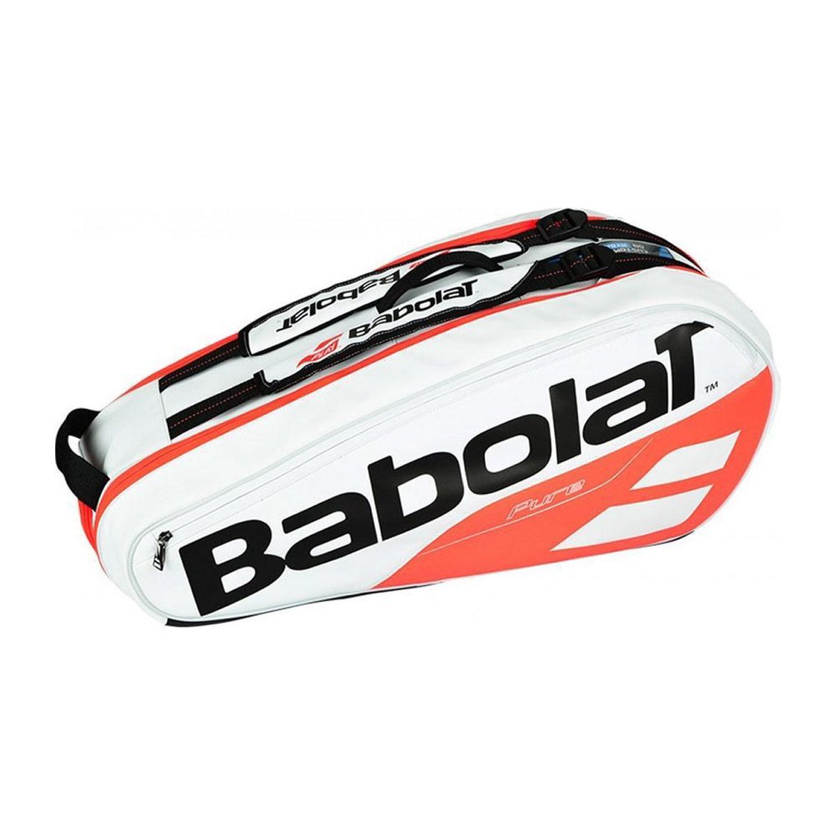 Babolat Pure Strike tennistas 6 rackets wit/rood " | bol.com