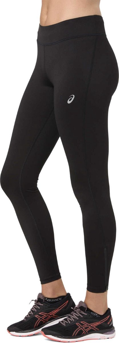 Asics Silver tight lang heren zwart \