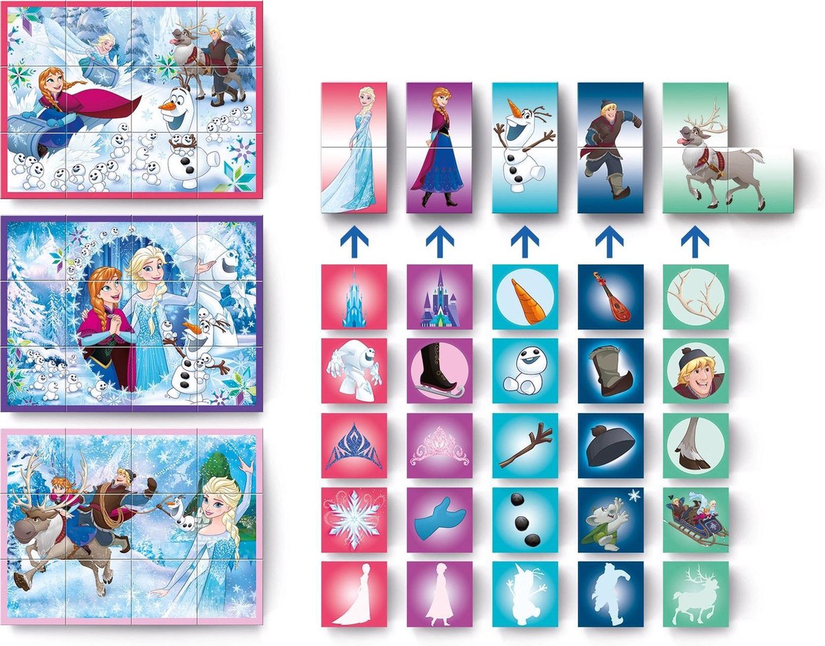 Blokken 12 Multi Play Frozen