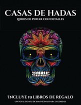 Libros de pintar con detalles (Casas de hadas)