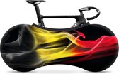 Velo Sock Inpandige fietsenstalling, standaardontwerp „België, ideaal voor 26-29 fietsen, 3D-stretch, machinewasbaar