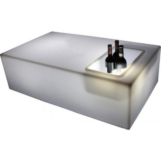 JEP Landgoed Moskee AFX Light - Outdoor tafel met LED verlichting + waterdicht koelvak | bol.com
