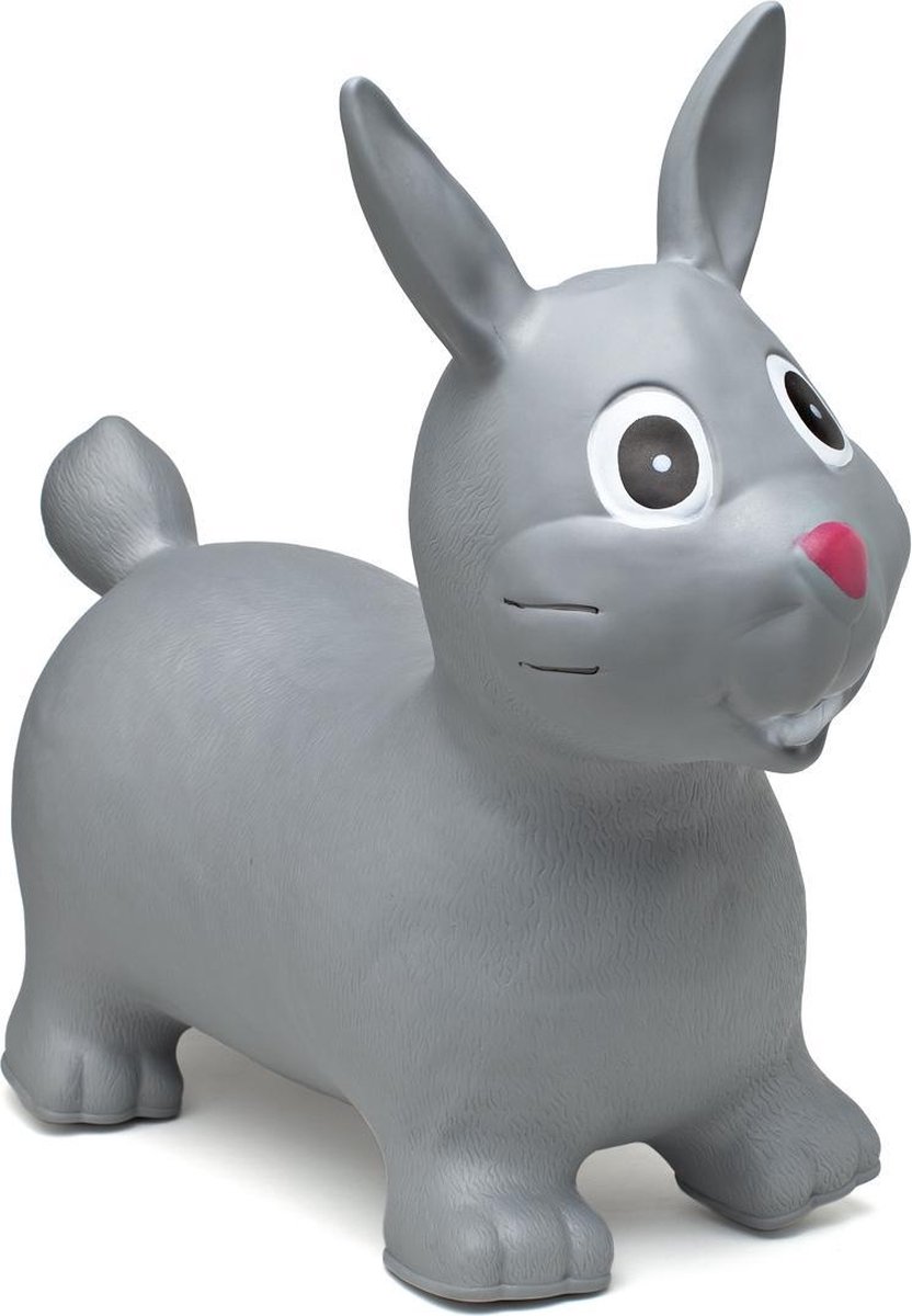 Hippy Skippy Konijn Skippybal - 81 cm - Grijs — afbeelding 6