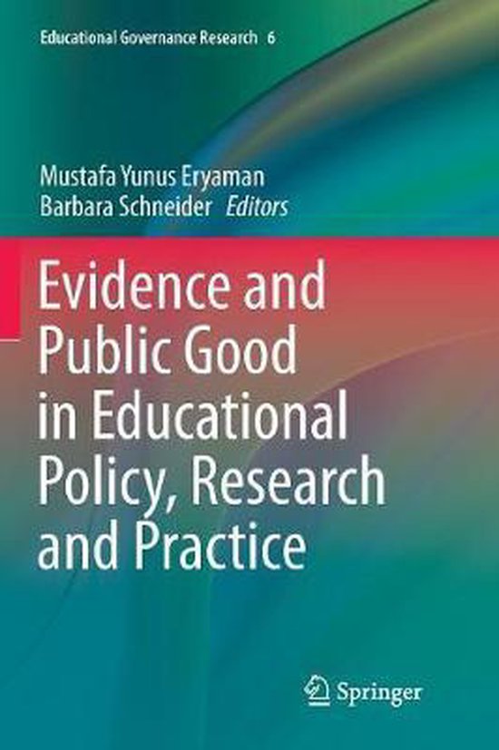 Educational Governance Research6- Evidence and Public Good i ... - cover