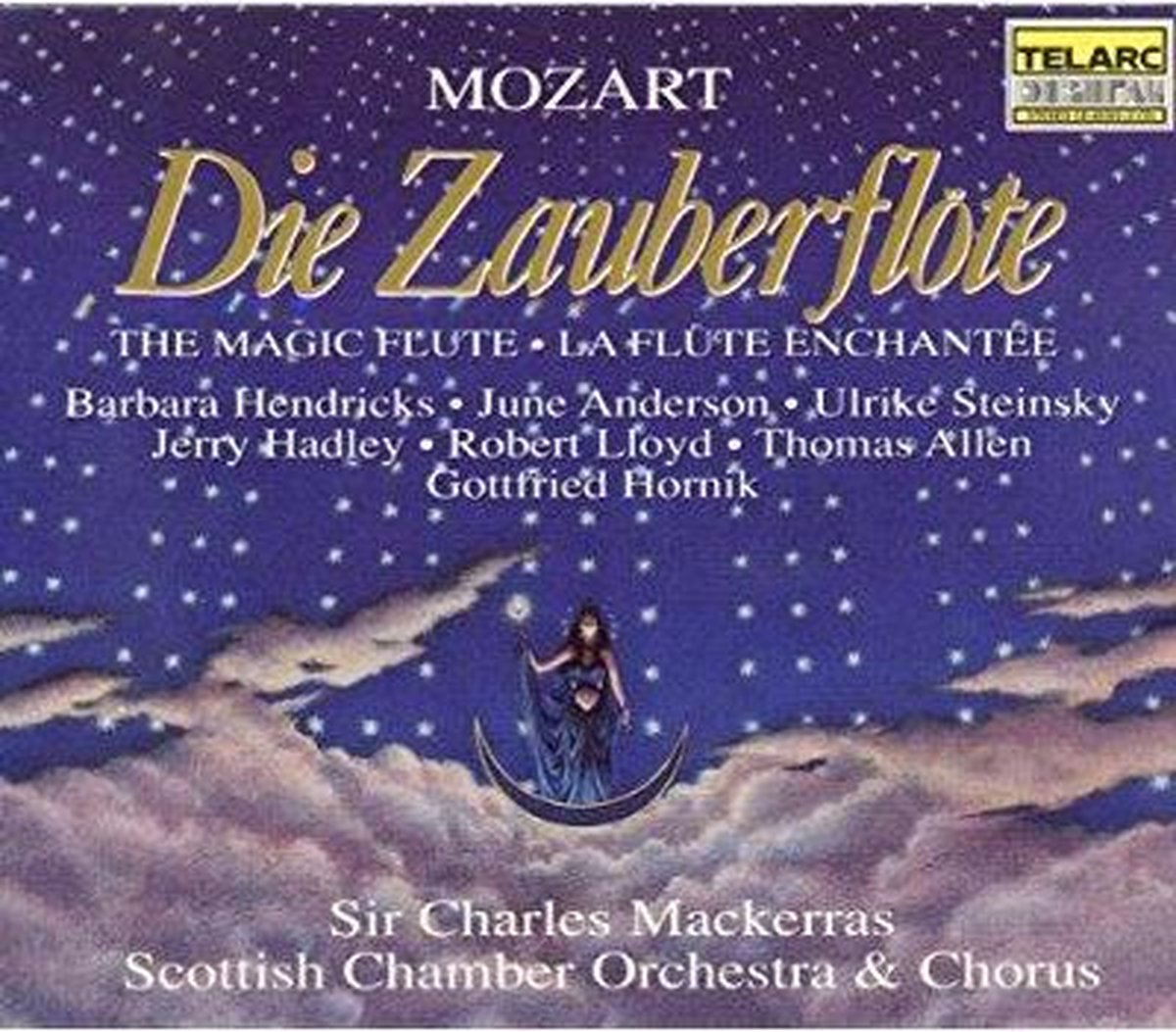 Mozart Die Zauberflote / Mackerras, Hendricks, Anderson, Sir Charles