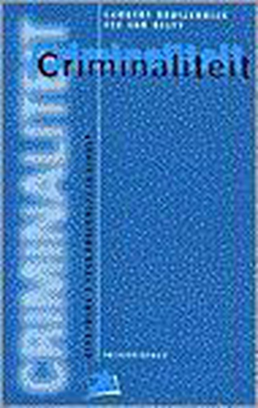 CRIMINALITEIT - cover