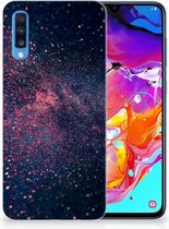 TPU Siliconen Hoesje Samsung Galaxy A70 Stars