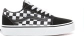 Vans Youth Ward Baskets pour femmes - (Checkered) Black / True White - Taille 33