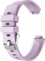 YONO Fitbit Inspire Bandje - HR - 2 - Siliconen - Lila - Large