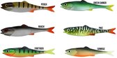 LMAB Finesse Filet Shads 11cm (3 Stuks) Green Shiner 11cm