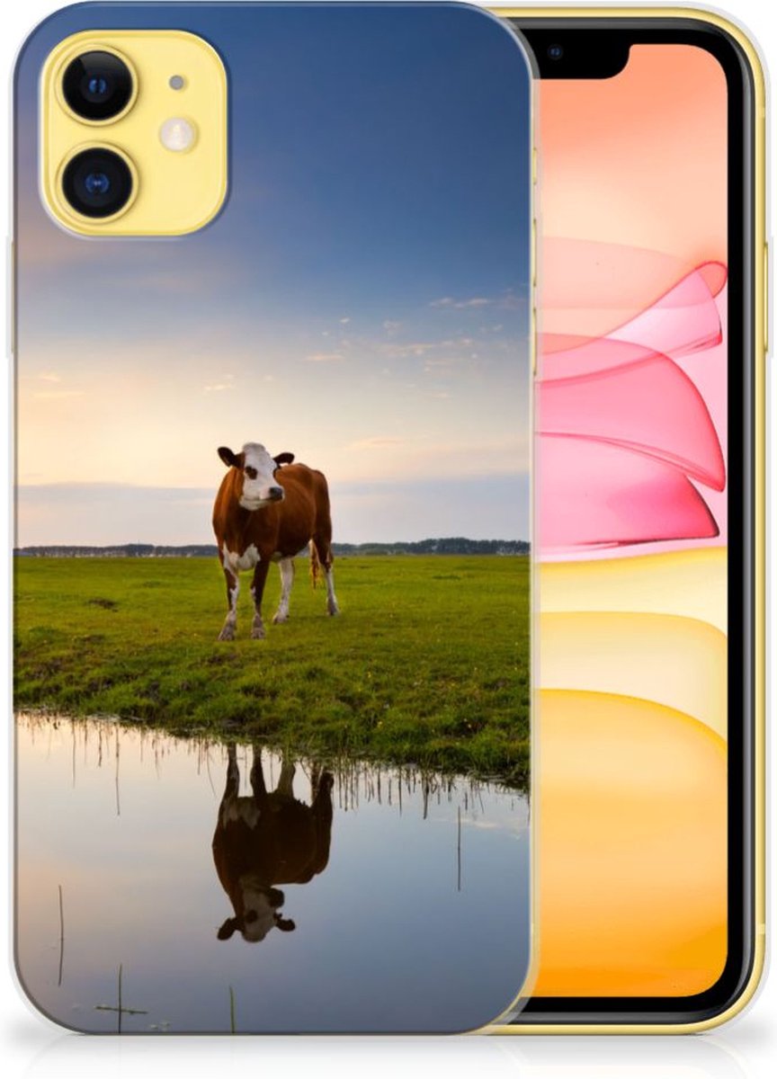 Apple iPhone 11 TPU Hoesje Koe