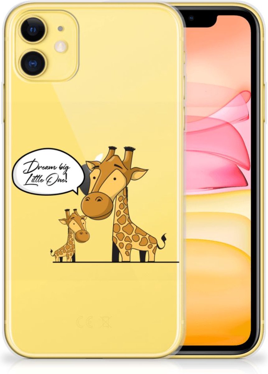 Apple iPhone 11 Telefoonhoesje met Naam Giraffe