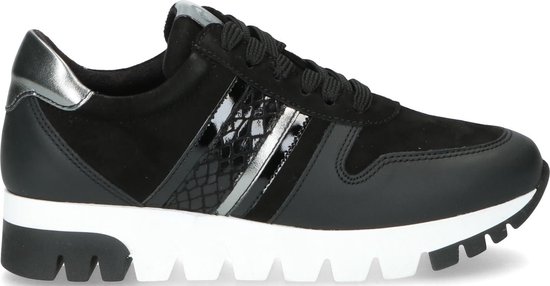 Verrassend genoeg punt Voorwaardelijk Tamaris Sneaker Dames Zilver / Zwart | bol.com