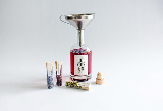 Do Your Gin - Zelf Gin maken - Gin Tonic geschenkset - Gin Botanicals - hoogwaardige kruiden om je eigen infused gin te maken - Merkloos