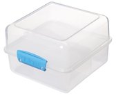 Sistema To Go Vershouddoos - Cube Lunchbox - Blauw - 1.4 Liter