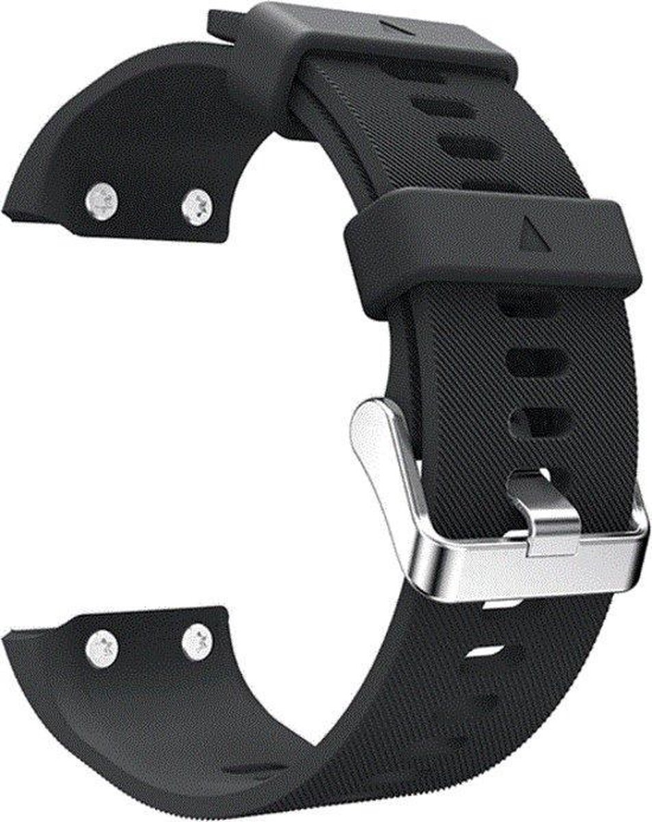 Siliconen Bandje - Sportbandje - Garmin Forerunner 35 - Zwart