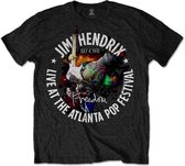 JIMI HENDRIX - T-Shirt Rocked World Col - Atlanta 1970 (XL)