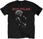 Bob Dylan Heren Tshirt -M- Sound Check Zwart