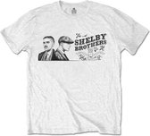Peaky Blinders Heren Tshirt -L- Shelby Brothers Landscape Wit
