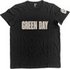 Green Day - Logo & Grenade Heren T-shirt - XL - Zwart
