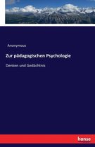 Zur padagogischen Psychologie