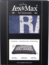 Lex & Max Raw Unclassified - Losse hoes voor hondenkussen  - Boxbed - Blauw - 120x80x9cm