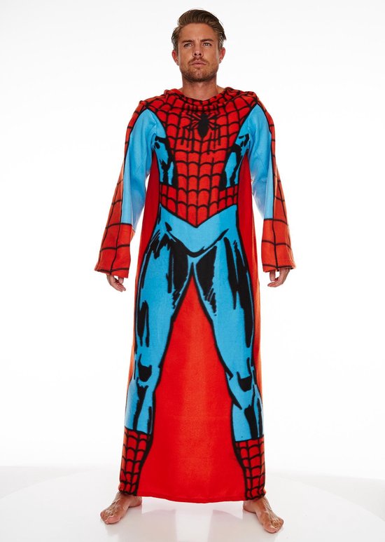 Christian Biscuit Vervelen Lounger, Snuggle Deken "Spider-Man" non hooded | bol.com