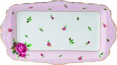 Royal Albert New Country Roses Pink Vintage Sandwich Tray / Cakeschaal