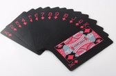 Speelkaarten set waterbestendig – Luxe kaarten – Plastic kaarten set voor poker –Rood Zwart