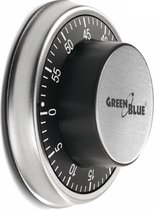 Minuterie de cuisine mécanique GreenBlue GB152 - Réglable de 1 à 59 minutes