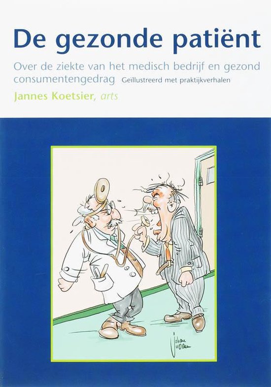 Cover van het boek 'De gezonde patient'
