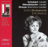 Edita Gruberova, Peter Schmidl, Erik Werba - Edita Gruberova Singt Schubert, Mendelssohn, Strauss (CD)