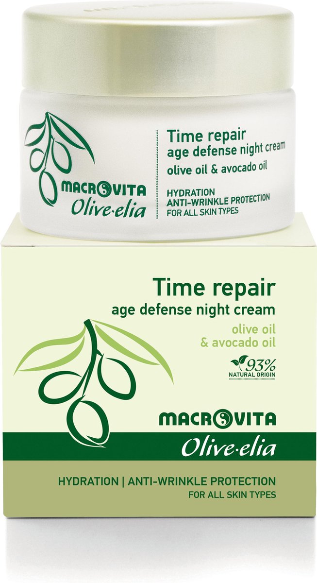 Macrovita Olive-elia Time Repair Nachtcréme