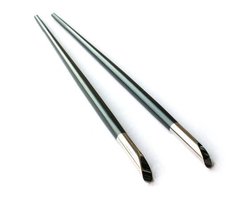 ChopStore Keno Chopsticks - RVS - Zwart Composiet - 24,3 cm