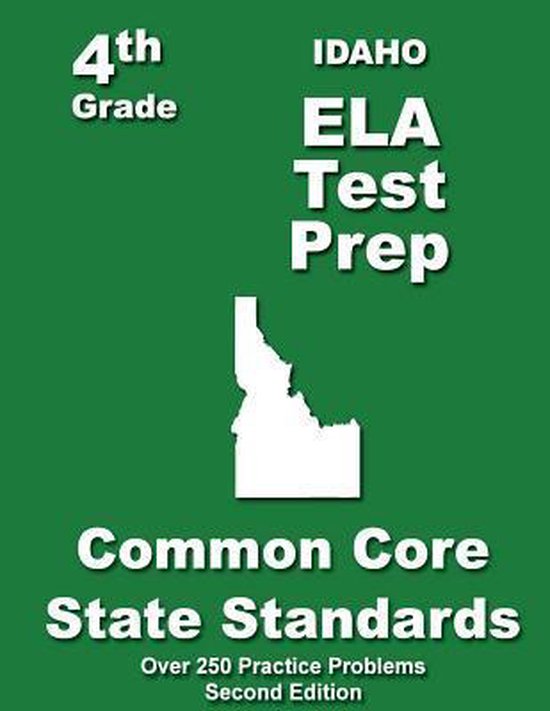 Idaho 4th Grade Ela Test Prep - cover