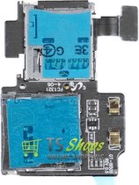 Sim SD Card Reader Holder Slot Flex Cable voor Samsung Galaxy S4 i9500