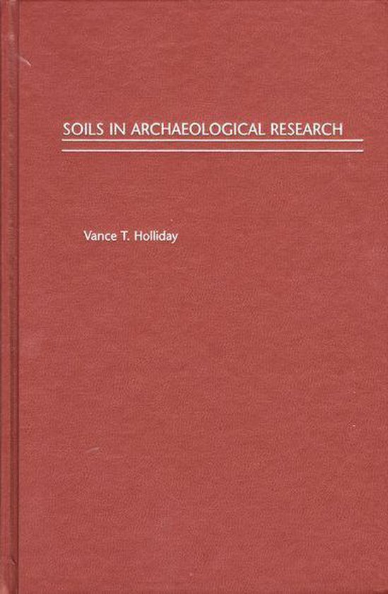 Soils in Archaeological Research - cover
