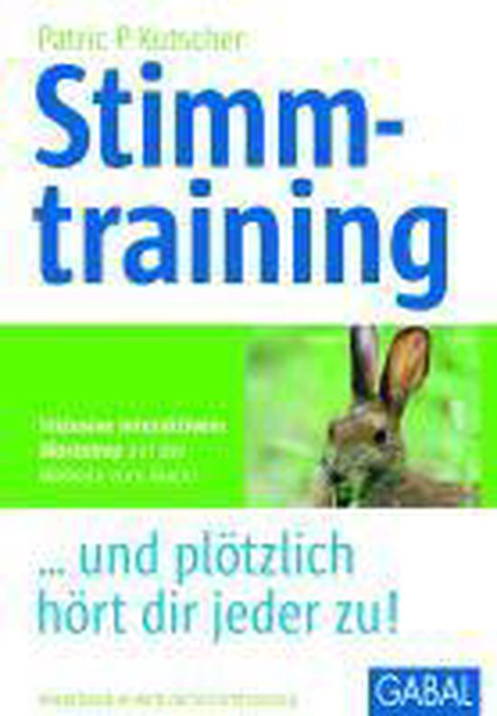 Stimmtraining - cover